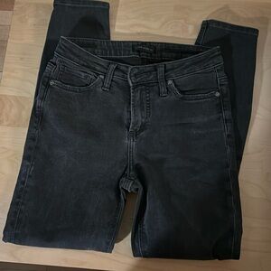Silver Jeans, faded black, sz 25